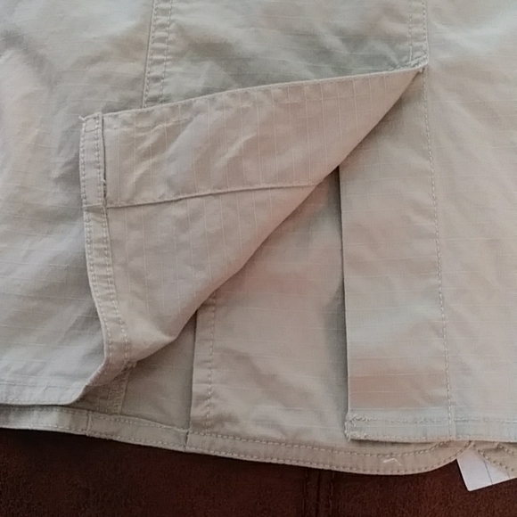 Columbia Sportswear Co. Snap Closure Jacket M Green Tan - Picture 10 of 16